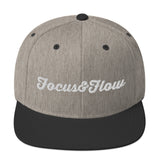 Focus & Flow Signature White Graphic Snapback Hat