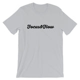 Focus & Flow Signature Black Graphic Short-Sleeve Unisex T-Shirt