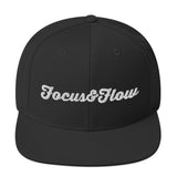 Focus & Flow Signature White Graphic Snapback Hat