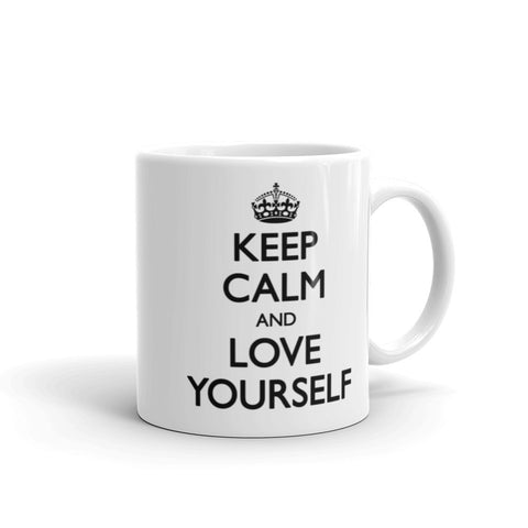 Keep Calm and Love Yourself Mug