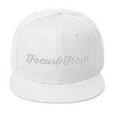Focus & Flow Signature White Graphic Snapback Otto Cap